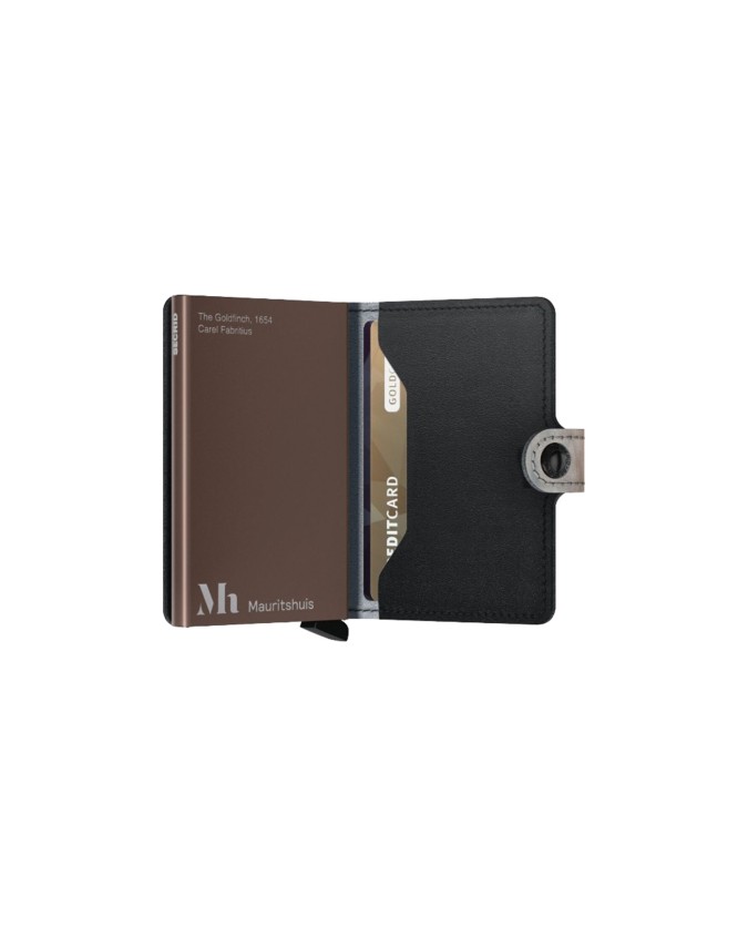  Secrid - Portafoglio in pelle e alluminio stampe Miniwallet Art