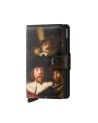  Secrid - Portafoglio in pelle e alluminio stampe Miniwallet Art