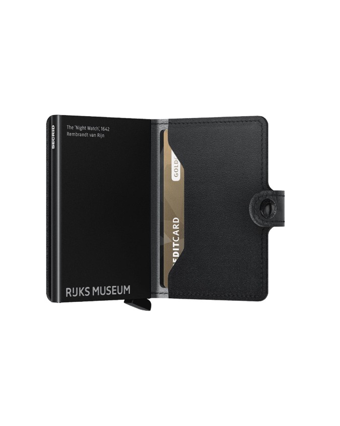  Secrid - Portafoglio in pelle e alluminio stampe Miniwallet Art