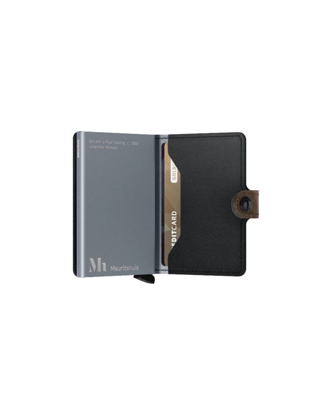  Secrid - Portafoglio in pelle e alluminio stampe Miniwallet Art
