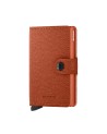 Secrid - Miniwallet in pelle e alluminio Crisple