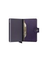  Secrid - Miniwallet in pelle e alluminio Crisple