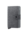 Secrid - Portafoglio in pelle e alluminio Miniwallet Sparkle