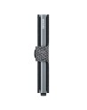 Secrid - Portafoglio in pelle e alluminio Miniwallet Sparkle