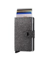 Secrid - Portafoglio in pelle e alluminio Miniwallet Sparkle