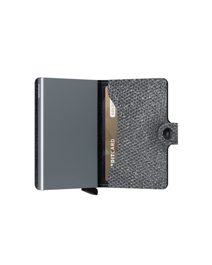 Secrid - Portafoglio in pelle e alluminio Miniwallet Sparkle