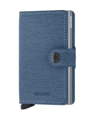 Secrid - Men's Leather Miniwallet Twist Wallet - Blue Jeans