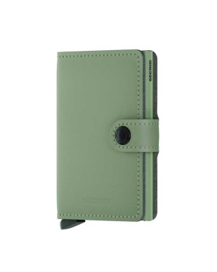 Secrid - Portafoglio piccolo in pelle vacchetta e alluminio Miniwallet Yard 2