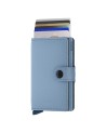 Secrid - Portafoglio piccolo in pelle vacchetta e alluminio Miniwallet Yard