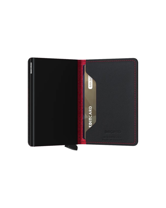 Secrid - Herren-Lederbrieftasche...