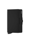 Secrid - Portafoglio in pelle matte e alluminio Twinwallet Matte
