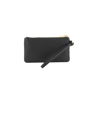 Nannini – Wallis Small Leather Clutch with Strap and Zipper 2