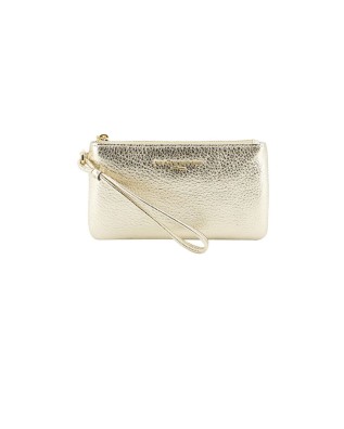 Nannini – Wallis Small Leather Clutch with Strap and...
