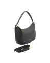  Nannini - Borsa a spalla in pelle piatta con tracolla Yara