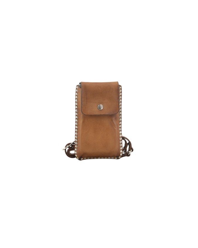 Campomaggi – porta cellulare in pelle vacchetta + Rivetti Classic