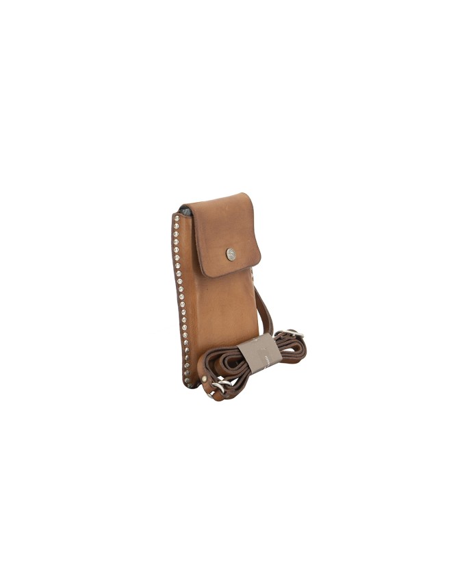 Campomaggi – porta cellulare in pelle vacchetta + Rivetti Classic