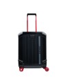 Piquadro x Ducati - Hard-shell, 4-wheel polycarbonate carry-on trolley