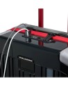 Piquadro x Ducati – Hartschalen-Handgepäckkoffer mit 4 Rollen aus Polycarbonat
