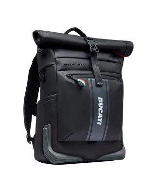  Piquadro x Ducati - Zaino roll-top porta pc 15.6'' in tessuto 2