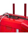 Piquadro x Ducati - Hard-shell, 4-wheel polycarbonate carry-on trolley
