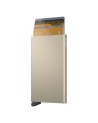 Secrid - Cardprotector in pelle e alluminio Powder