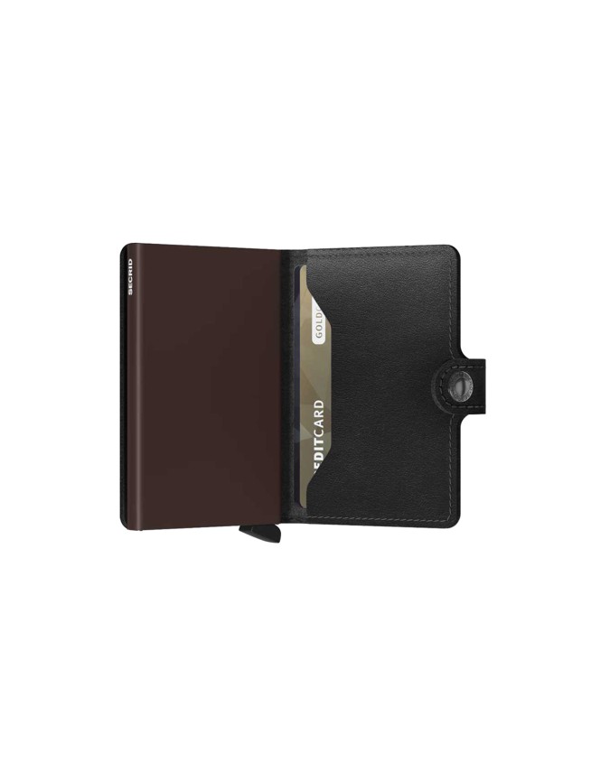  Secrid - Miniwallet in pelle e alluminio Original