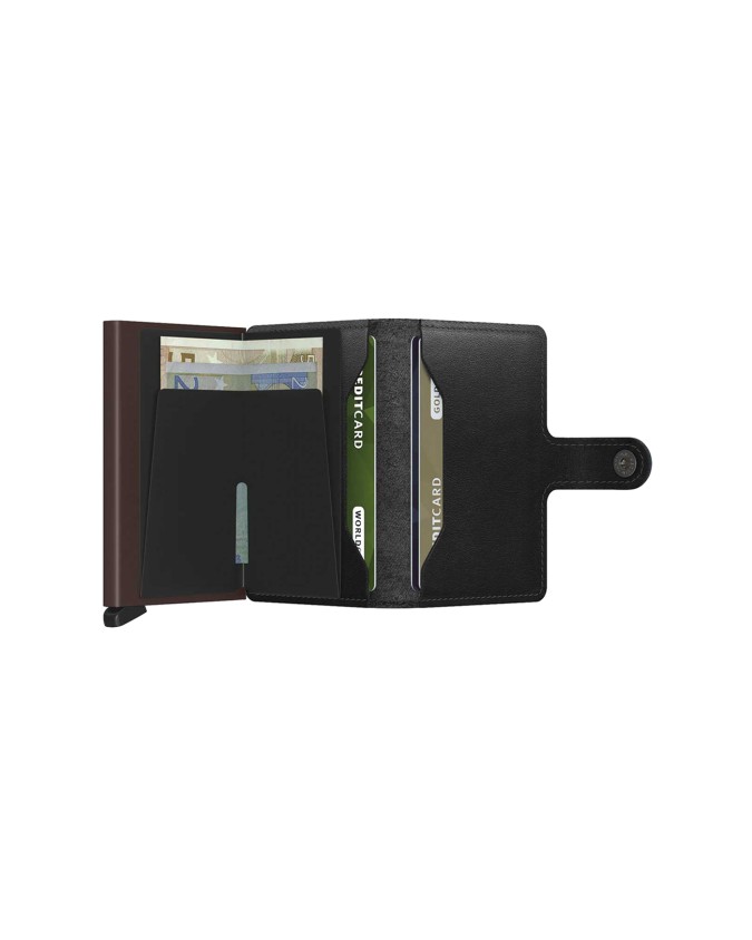  Secrid - Miniwallet in pelle e alluminio Original