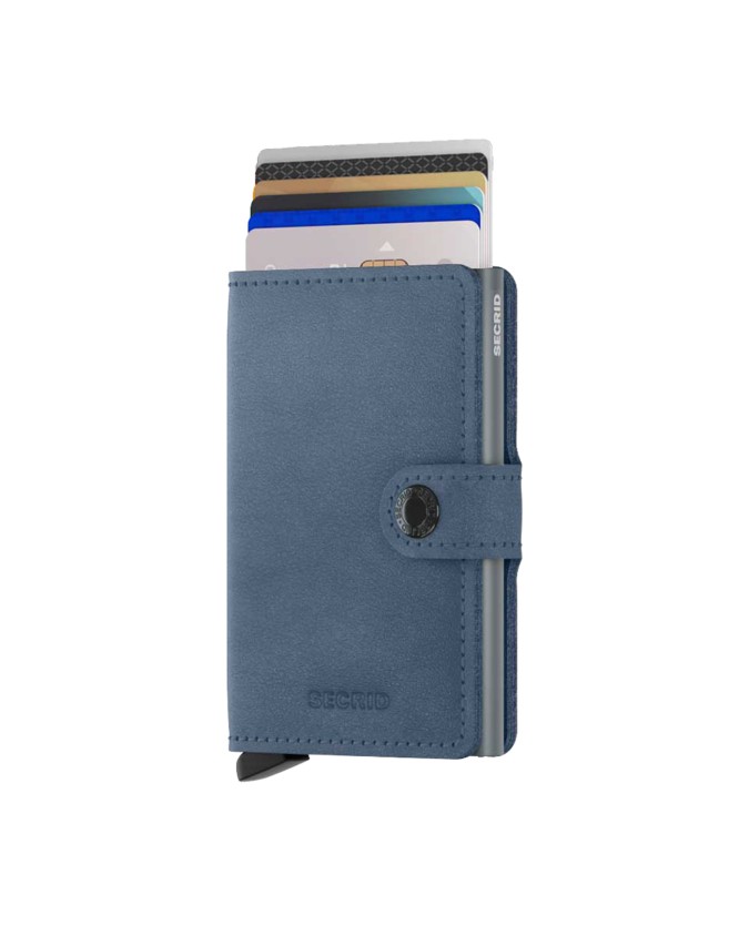  Secrid - Miniwallet in pelle e alluminio Original