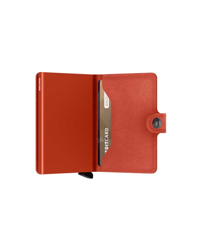  Secrid - Miniwallet in pelle e alluminio Original