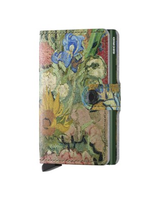 Secrid - Miniwallet Art Leather and Aluminum Wallet -...