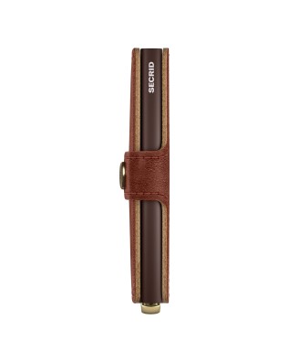 Secrid - Miniwallet Basco: Small Leather and Aluminum Wallet 2