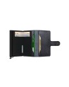 Secrid - Portafoglio piccolo in pelle e alluminio Miniwallet