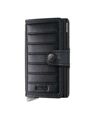Secrid - Premium Miniwallet Emboss Lines Quilted Leather...