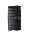 Secrid - Herrenbrieftasche aus gestepptem Premium-Leder Miniwallet Emboss Lines