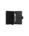  Secrid - Portafoglio uomo in pelle e alluminio Miniwallet