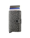  Secrid - Portafoglio uomo in pelle e alluminio Miniwallet