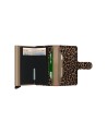 Secrid  - Miniwallet Leo Leather and Aluminum Wallet