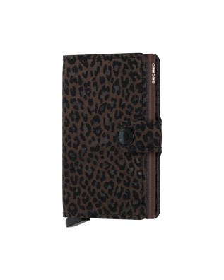  Secrid - Portafoglio in pelle e alluminio Miniwallet Leo
