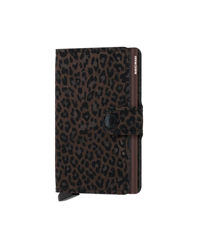  Secrid - Portafoglio in pelle e alluminio Miniwallet Leo