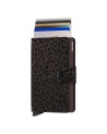  Secrid - Portafoglio in pelle e alluminio Miniwallet Leo