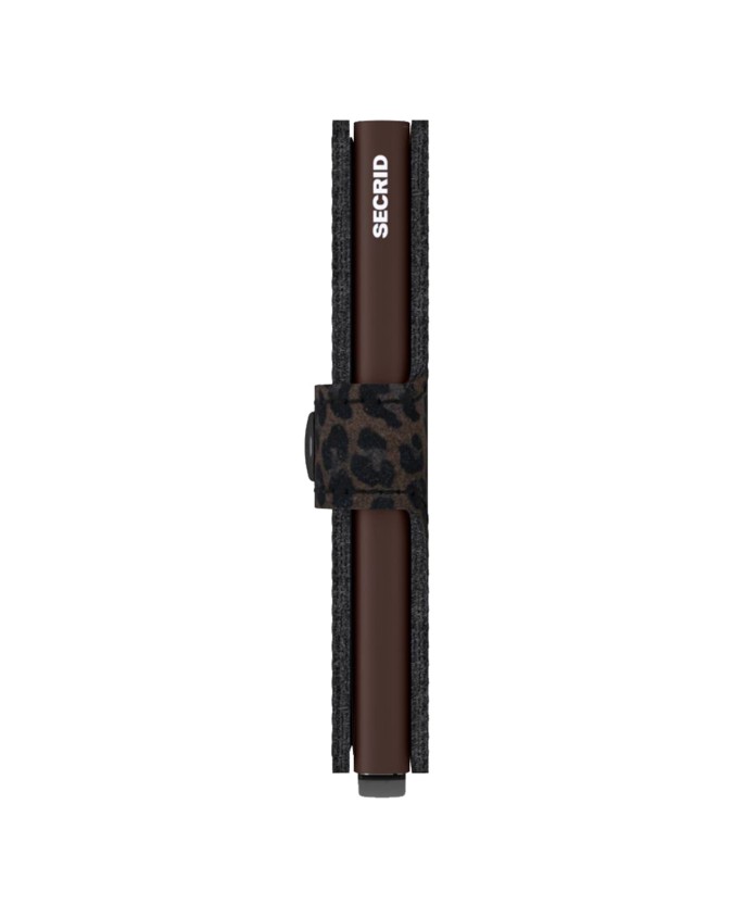  Secrid - Portafoglio in pelle e alluminio Miniwallet Leo