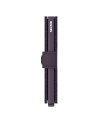 Secrid - Portafoglio piccolo in pelle e alluminio Miniwallet Matte