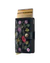 Secrid - Portafoglio uomo in pelle e alluminio Miniwallet Stitch