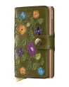 Secrid - Miniwallet Stitch Men's Leather and Aluminum Wallet