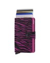 Secrid - Portafoglio piccolo in pelle alluminio Miniwallet