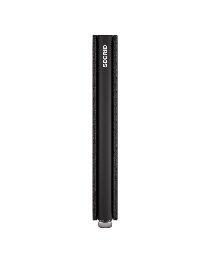 Secrid - Portafoglio in pelle e alluminio Premium Slimwallet Emboss Lines