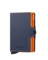 Secrid - Portafoglio in pelle matte e alluminio Twinwallet Matte
