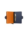 Secrid - Portafoglio in pelle matte e alluminio Twinwallet Matte
