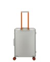 Travelite – Trolley, Größe M, aus Aluminium, 4 Räder, Next