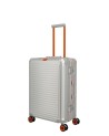 Travelite – Trolley, Größe M, aus Aluminium, 4 Räder, Next
